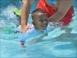 EVERYONE IN THE POOL: Aquatica, SeaWorld’s waterpark, again was a participant in the WLSL.