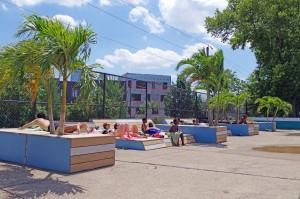 The new Pop-Up Pool lounge