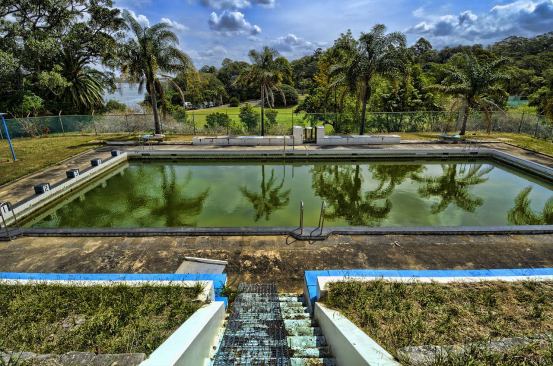 Gladesville Mental Hospital&nbsp;–&nbsp;Gladesville, Sydney, AU&nbsp; Reports indicate that the facility was first opened in 1838 and remained in operation until 1997. Could inmates have used this pool at one time, or was it for staff?