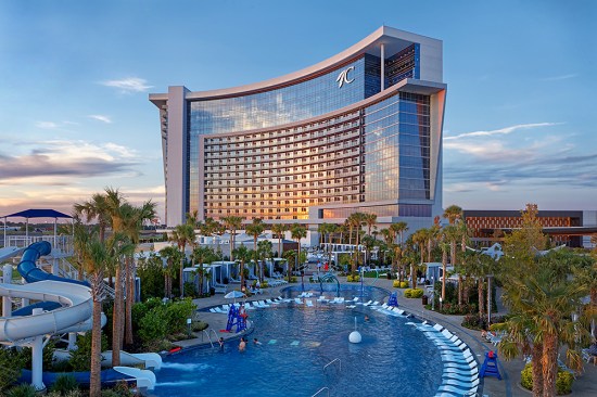 Photography of the new Durant Casino and Tower