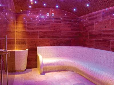 The Spa at Mandarin Oriental Hotel Las Vegas attracts new guests and returning visitors with relaxation-focused extras, including experience showers and an ice fountain, that add to the mental and physical benefits of the traditional pool